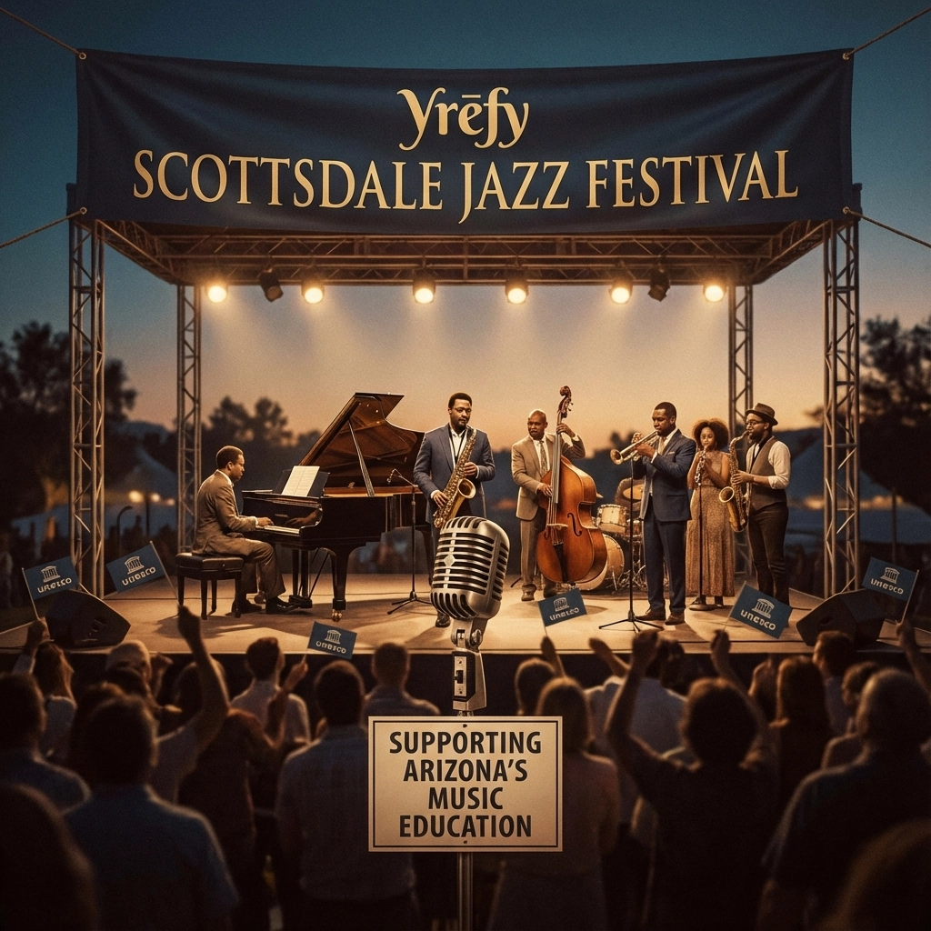 Celebrating the 15th Anniversary of UNESCO Herbie Hancock International Jazz Day: Yrēfy Scottsdale Jazz Festival’s Mission for Arizona’s Music Education.